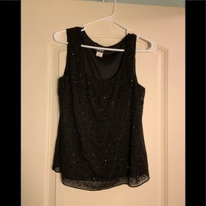 5/$25🌸  MSK women’s sequin tank-